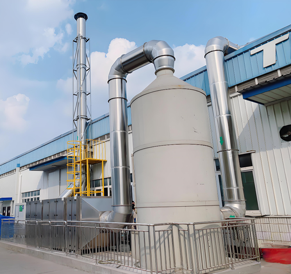 特變電工德陽電纜廢氣處理工程04